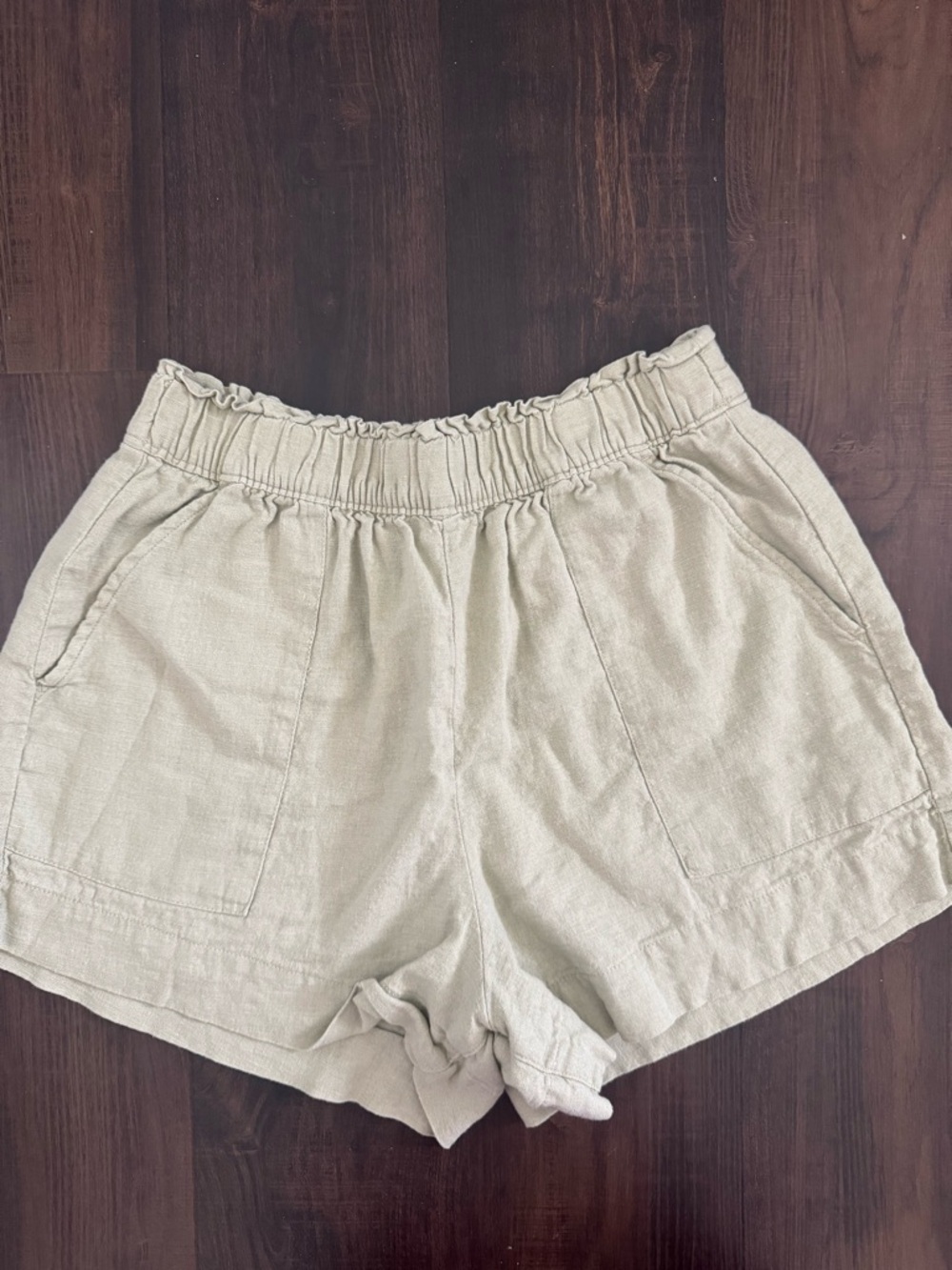Abercrombie linen shorts